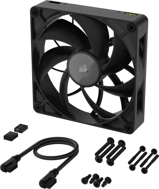 Actual product image Corsair RX MAX Series, iCUE LINK RX140 MAX, 140mm Fan, Single Fan (140 mm, 1 x)