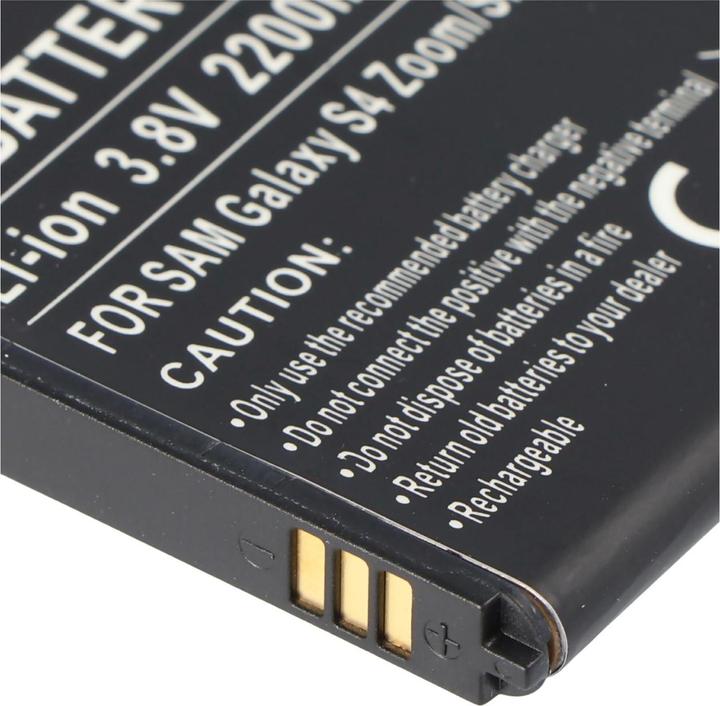 Produktbild AccuCell Akku Samsung Galaxy S4 Zoom, B740AC, B740AE, SM-C101