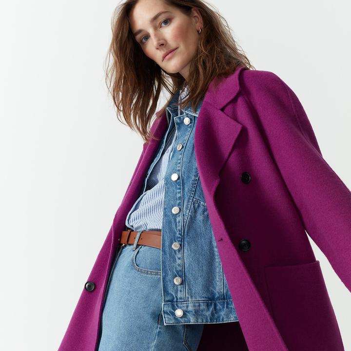 Actual product image La Redoute Collections Signature MARTIAL wool blend coat (34)