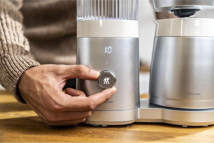 Actual product image Zwilling Enfinigy filter coffee maker with thermo jug silver 1.25l