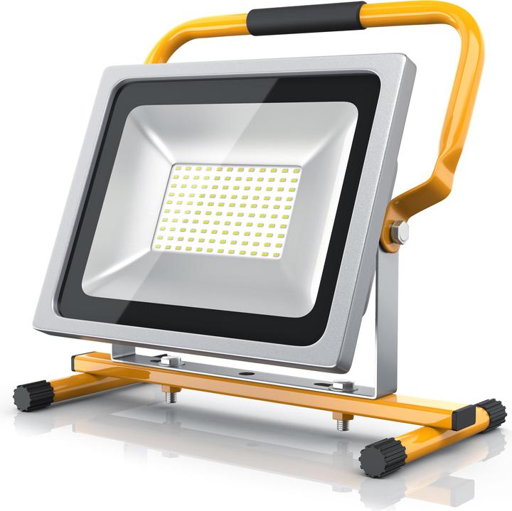 Produktbild Brandson Baustrahler, 50W LED Outdoor Fluter, 6000 Lumen, Bauscheinwerfer, Arbeitsscheinwerfer, IP65 (4800 lm)