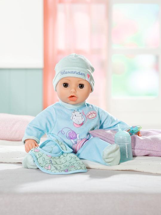 Actual product image Zapf Creation Baby Annabell Active Alexander