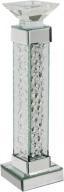 Image du produit Cepewa Bougeoir en cristal, hauteur 43 cm environ