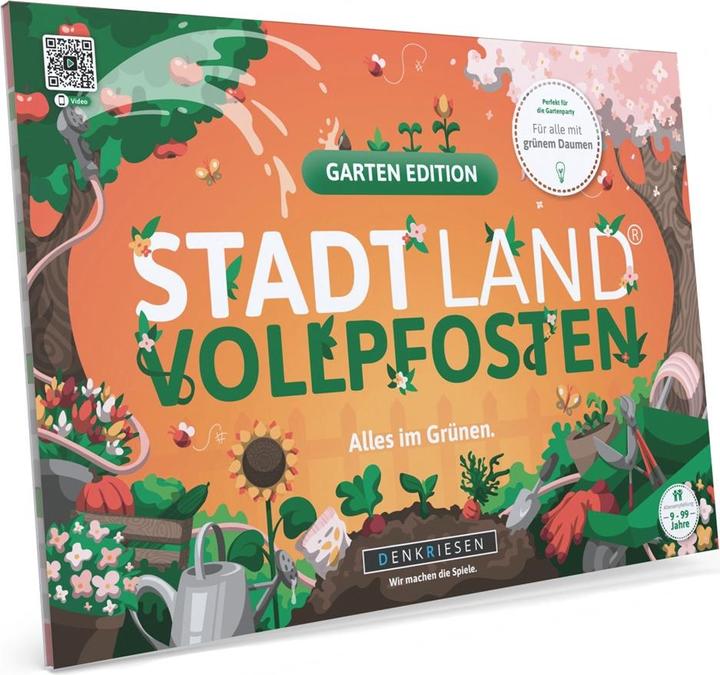 Actual product image Denkriesen STADT LAND VOLLPFOSTEN® A4 - GARTEN EDITION "Everything in the green area" (German)