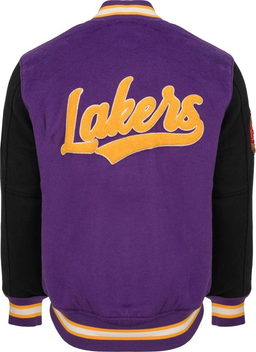 Actual product image Mitchell & Ness M&N Legacy Varsity Wool Jacket - NBA Los Angeles Lakers - XL (XL)