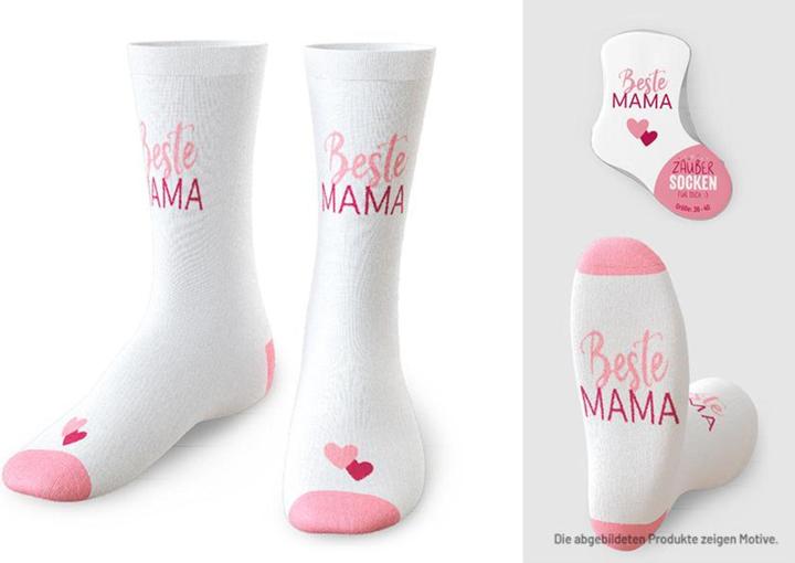 Immagine prodotto La Vida Calzini magici taglia 36-40 migliore mamma ragazze (Confezione singola, 36 - 40)