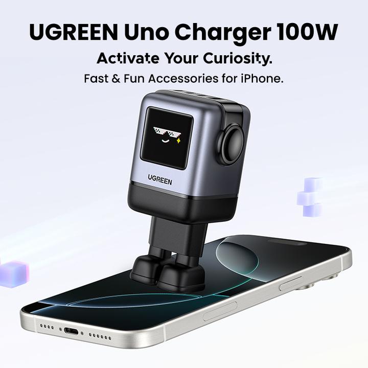 Produktbild Ugreen CARGADOR USB-A+3*USB-C 100W GAN FAST (UG45515B) (100 W)