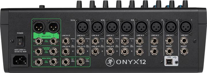 Image du produit Mackie Onyx12 (Studio et mixeur live)