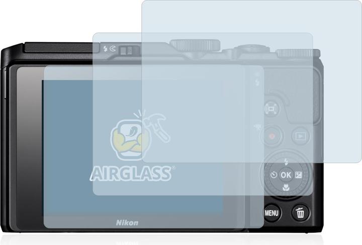 Produktbild BROTECT AirGlass Panzerglasfolie (Displayschutz, Coolpix A900)