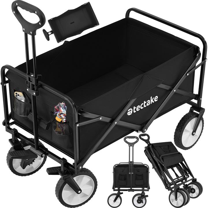 tectake Chariot pliable LEON avec freins