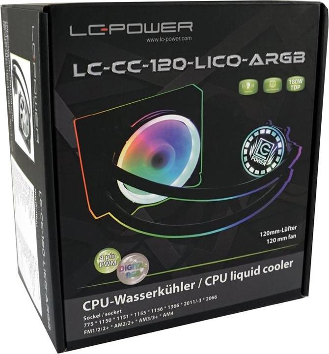 Produktbild LC-Power 800-2000 UpM ARGB LED, DC, FDB