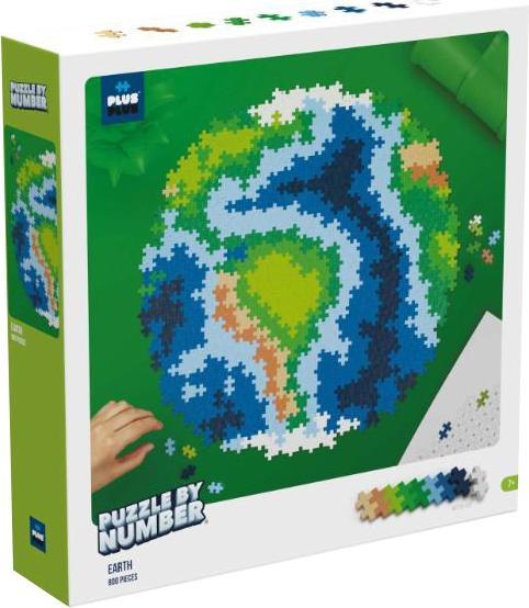 Image du produit Plus-Plus Puzzle By Number Earth 800pcs - (3914) (800 pièces)