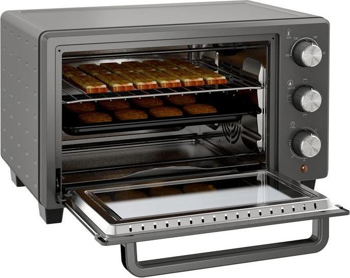Actual product image Swisshandel24 Minibackofen 21L 1400W 60 Min Timer, Kleinbackofen mit 100 °C-230 °C einstellbar