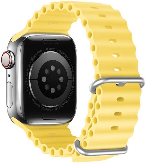 Image du produit Dux Ducis Bracelet Watch Strap 8 / 7 / 6 / 5 / 4 / 3 / 2 / SE (41 / 40 / 38mm) Silicone Band Bracelet Y (40 mm, 38 mm, 41 mm, Acier inoxydable, Silicone (liquide))