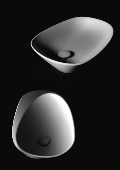 Actual product image Laufen Palomba Wash basin bowl, without tap hole, without overflow, 520x380 (520 mm, 140 mm)