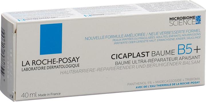 Produktbild La Roche Posay Cicaplast Baume B5+: Reparierende Creme für geschädigte und irritierte Haut (Körpercreme, 40 ml)
