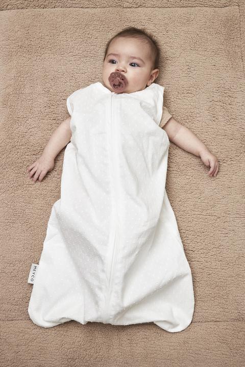 Image du produit Meyco Baby Plume sac de couchage - blanc cassé - 90cm (90 cm, 0,3 TOG, Été)