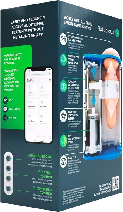 Actual product image Autoblow Ai Machine
