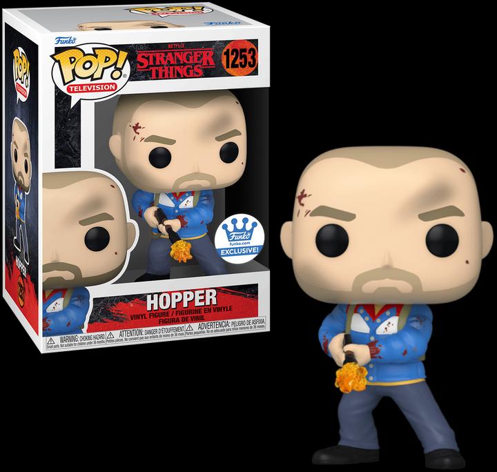 Immagine prodotto Funko POP! Stranger Things Hopper con lanciafiamme (Stagione 4)