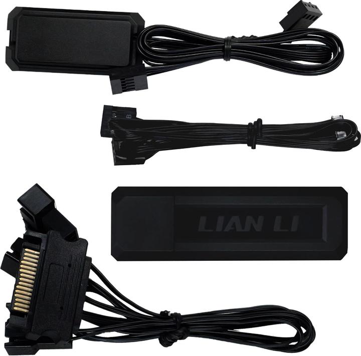 Image du produit Lian-Li UNI FAN TL Wireless LCD Lüfter, ARGB, PWM, 3er-Pack inkl. Controller - Reverse Blade, 120mm (120 mm, 1 x)