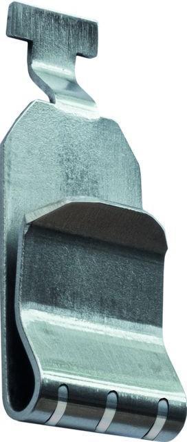 Actual product image Schulte Shelf clip, for max. shelf loads 250 / 330 kg, zinc plated.