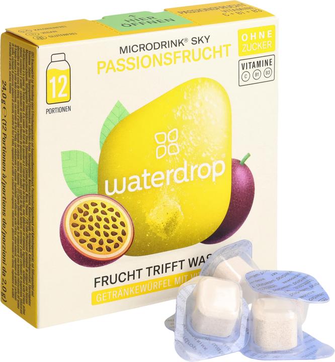 Waterdrop Sky (Ananas, Passionsfrucht, 12 x)