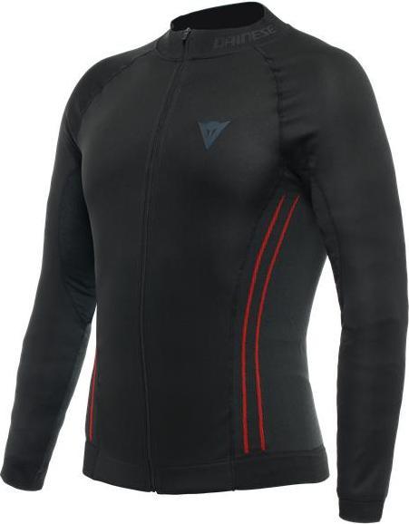 Dainese NO WIND THERMO LS Unterziehshirt schwarz-rot XS-S (XS)