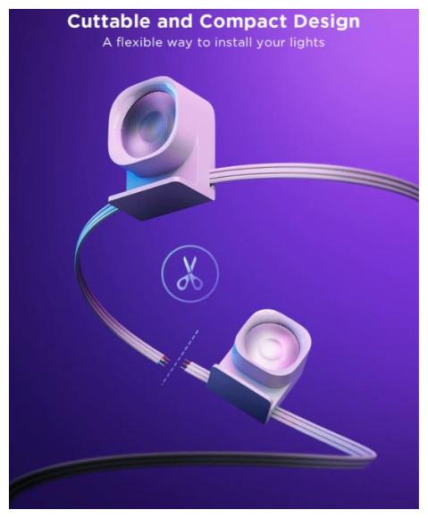 Actual product image Govee Downlights (3 m)