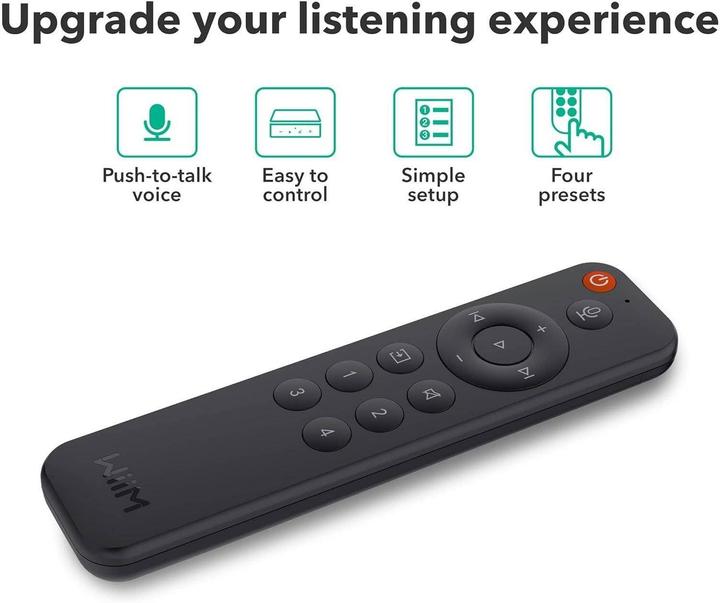 Produktbild WiiM Voice Remote (Gerätespezifische Fernbedienung, Infrarot)