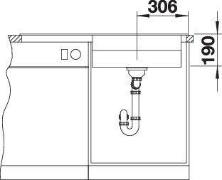 Produktbild Blanco Zenar XL 6 S DampfgarPlus (Einbauspüle, 51 cm, 51 cm)