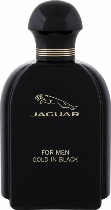 Actual product image Jaguar Gold In Black by Eau de Toilette Spray 100 ml (Eau de toilette, 100 ml)