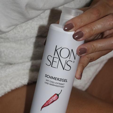 Actual product image Konsens Chilli pain gel with heat effect (1 x)