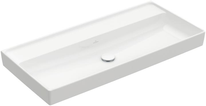 Image du produit Villeroy & Boch V&B Lavabo suspendu COLLARO 1000x470mm sans lavabo sans robinetterie blanc (470 mm, 1000 mm)
