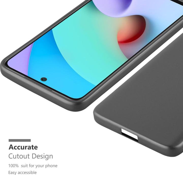 Image du produit Cadorabo TPU Matt Metallic Cover (Xiaomi Redmi 10, Xiaomi Redmi Note 11 5G)