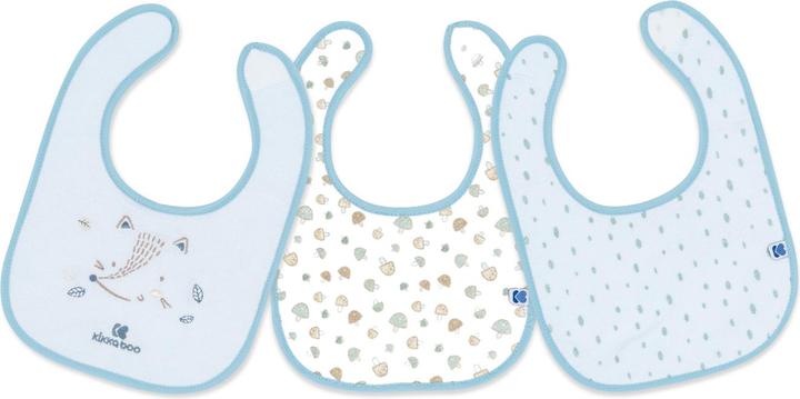 Actual product image Kikkaboo Baby bib Little Fox 3 pcs set