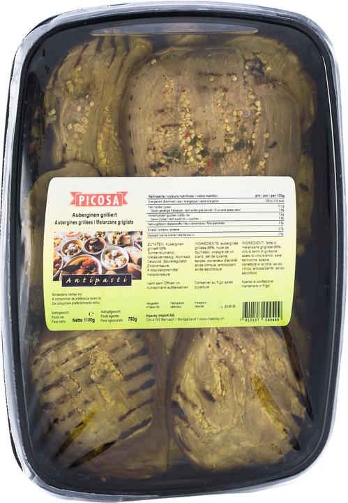 Produktbild Picosa Antipasti Auberginen gegrillt 800g (1100 g)