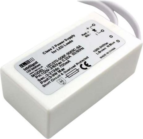 ILS Konstantstrom-LED-Treiber 9W 700mA 3... 12V IP65