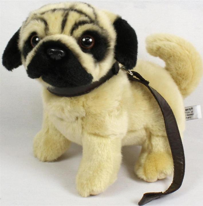 Image du produit Uniring Peluche carlin avec corde (24 cm)