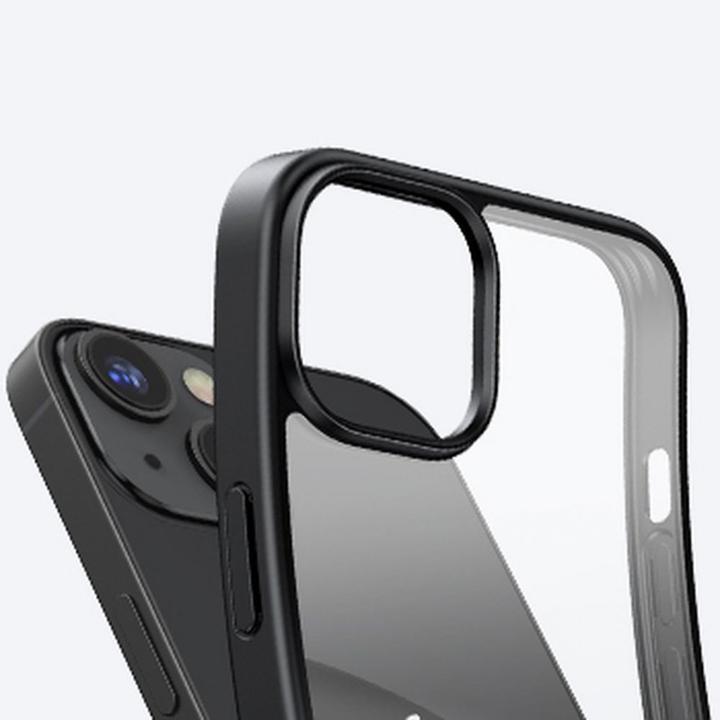 Image du produit Ugreen LP633 Kickstand Étui rigide de protection avec cadre en gel et support intégré pour iPhone 14 (9) (Apple iPhone 14)