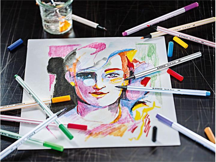 Produktbild STABILO Pen 68 Brush 30er Etui Arty (Sortiert, 30 x)