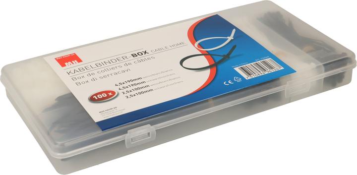 Produktbild Max Hauri Cable Home Kabelbinder-Box (Kunststoffkabelbinder, 300 mm, 1 Stk.)