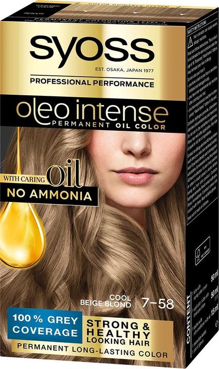 Produktbild Syoss OLIO INTENSE tinte sin amoniaco #7.58-rubio arena 5 pz (7-58)