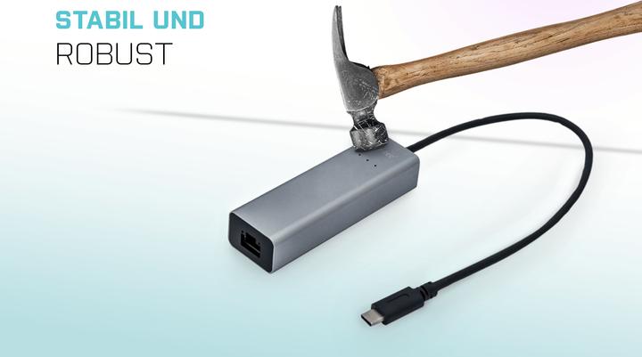 Actual product image i-tec USB-C Ethernet Adapter (USB-C 3.1 Gen 1, RJ45 2.5 Gigabit Ethernet (1x))