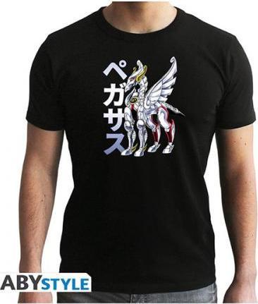 ABYstyle Saint Seiya T-Shirt (M) Man Black: Pegasus Cloth (M)