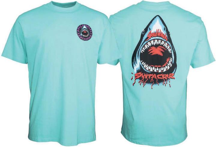 Produktbild Santa Cruz Speed Wheels Shark T-Shirt (M)