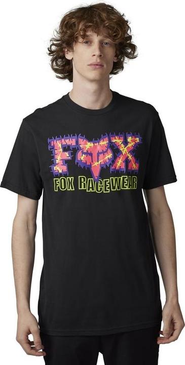 Fox Tee 23 Barb Wire Ii Ss Prem Blk S (S)