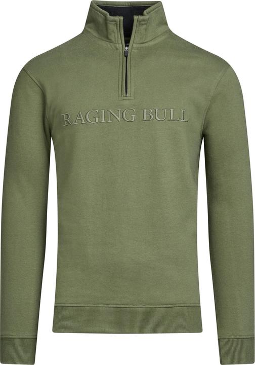 Raging Bull Sweatshirt mit kurzem Reissverschluss (6XL)