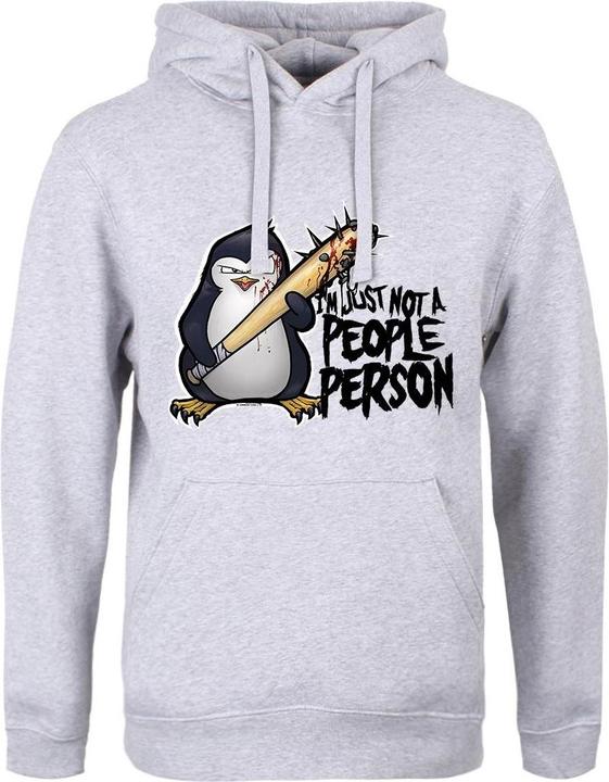 Produktbild Psycho Penguin Just Not A People Person Kapuzenpullover (S)
