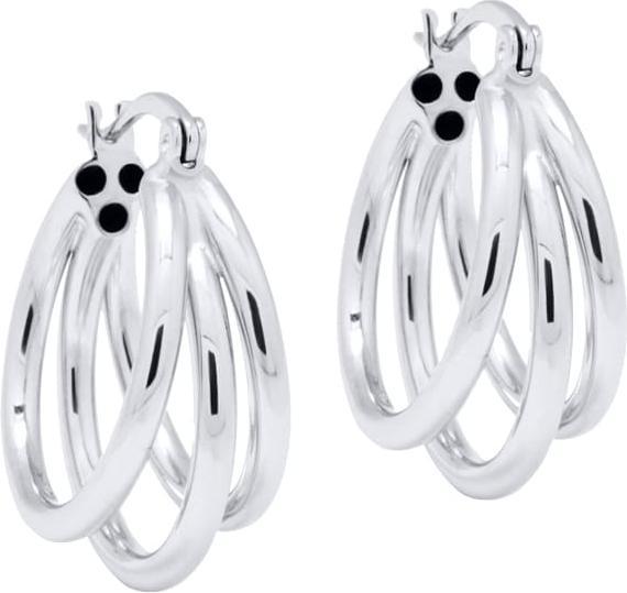 Candy Creolen Aleni, 925 Sterling Silber (925 Sterling Silber)