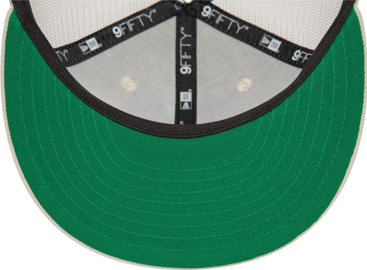 Actual product image New Era 9Fifty Snapback Cap HERITAGE Brand Logo stone - S/M (S, M)